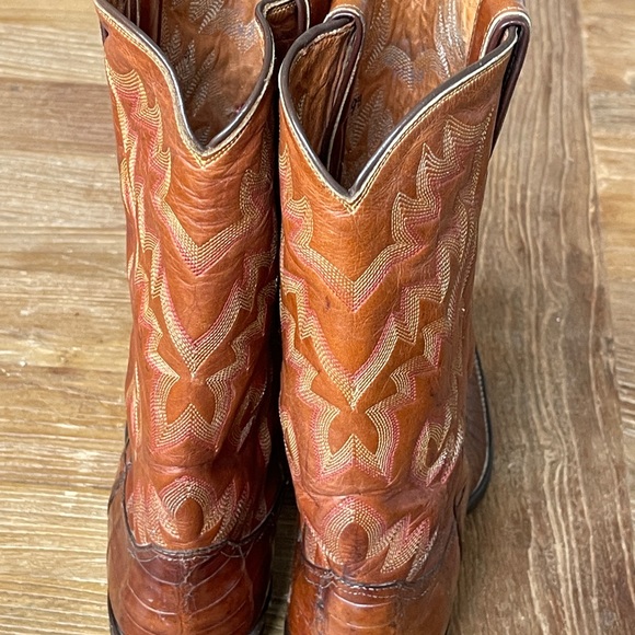 Sold. Mens Brown Nocona cowboy boots size 11 D - Picture 3 of 9